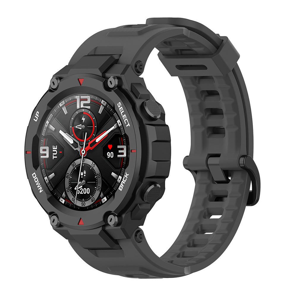 Correia Techsuit W067 para Amazfit T-Rex Pro / T-Rex, Cinzento