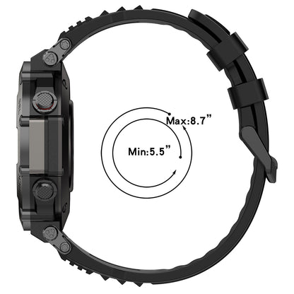Cinta Techsuit W067 para Amazfit T-Rex Ultra, Cinza