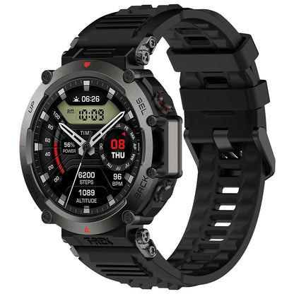 Curea Techsuit W067 para Amazfit T-Rex Ultra, Preta
