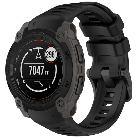 Cinta Techsuit W076 para Garmin Instinct E 40mm, Preta