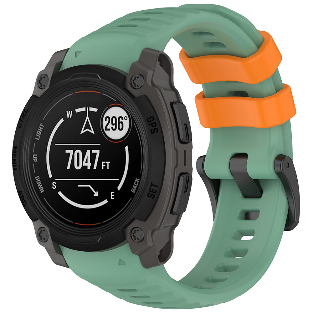 Cinta Techsuit W076 para Garmin Instinct E 40mm, Verde Claro