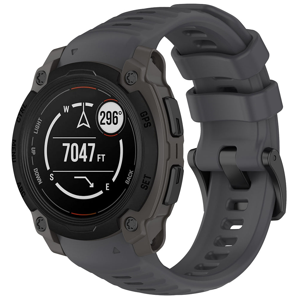 Cinta Techsuit W076 para Garmin Instinct E 45mm, Cinzento