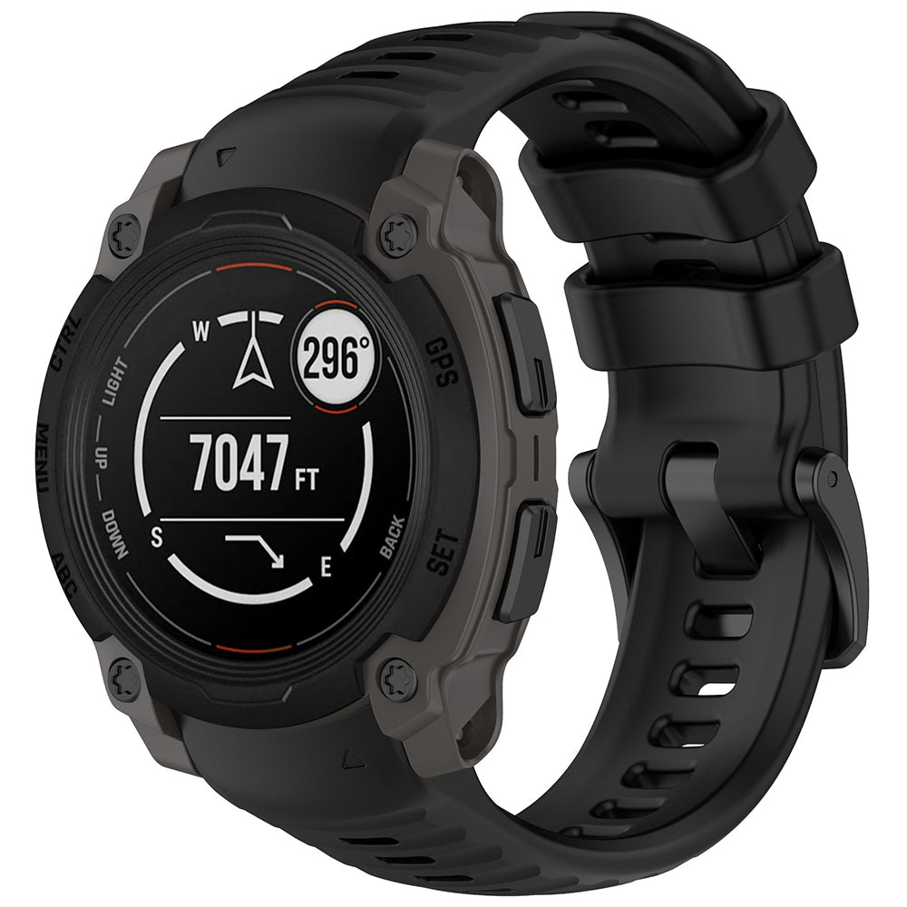 Cinta Techsuit W076 para Garmin Instinct E 45mm, Preta