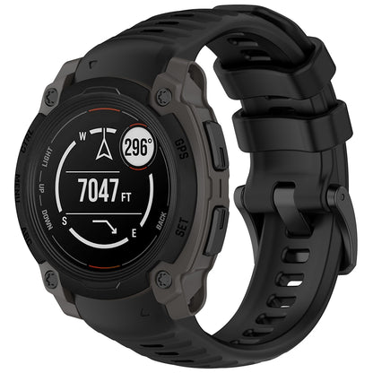 Cinta Techsuit W076 para Garmin Instinct E 45mm, Preta