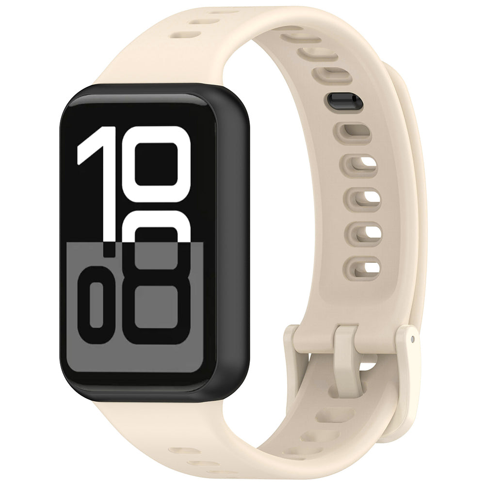Bracelete Techsuit W081 para Honor Band 11 / 11 Pro, Bege Claro