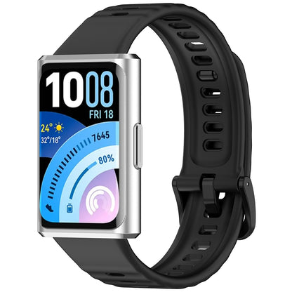 Cinta Techsuit W082 para Huawei Band 11 / 11 Pro, Preta