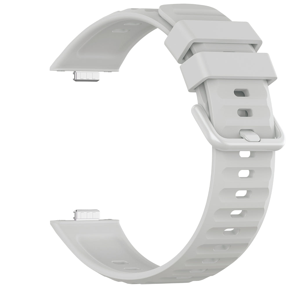 Pulseira Techsuit W082 para Huawei Watch Fit 5 Pro, Cinzenta