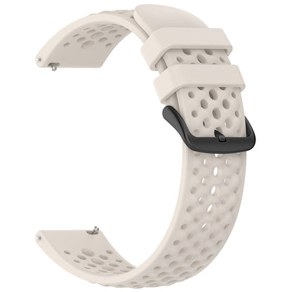Curea Techsuit W083 para Amazfit Watch / Samsung Watch Series, 22mm, Branca.