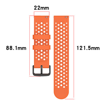 Curea Techsuit W083 para Amazfit Watch / Samsung Watch Series, 22mm, Roxo