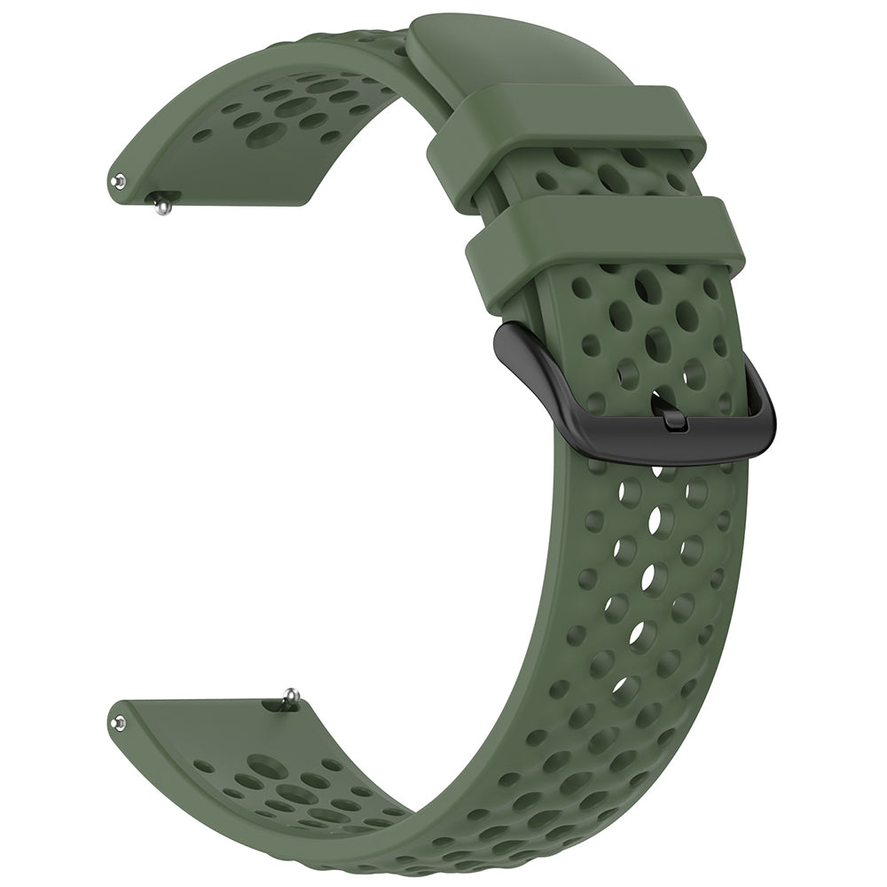 Curea Techsuit W083 para Amazfit Watch / Samsung Watch Series, 22mm, Verde