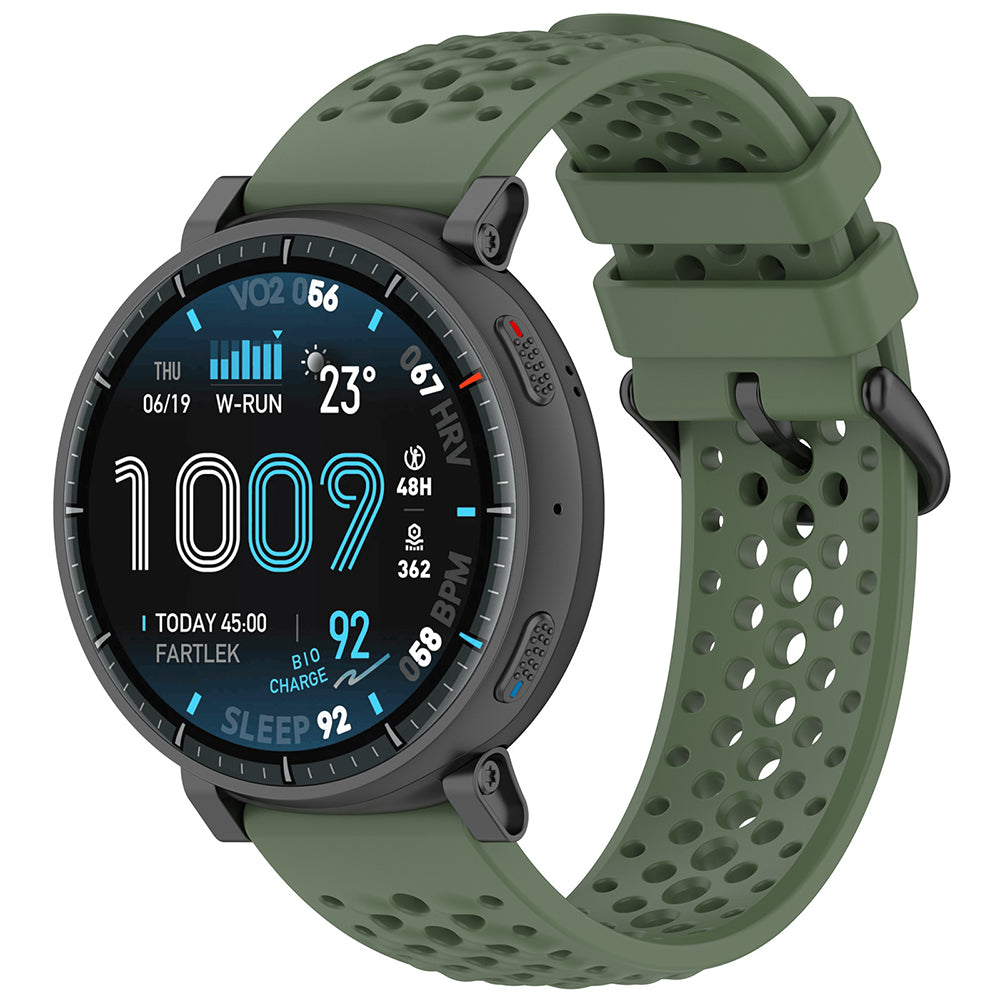 Curea Techsuit W083 para Amazfit Watch / Samsung Watch Series, 22mm, Verde