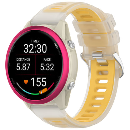 Correia Techsuit W084 para Samsung Galaxy Watch / Huawei Watch Series, 20mm, Amarela