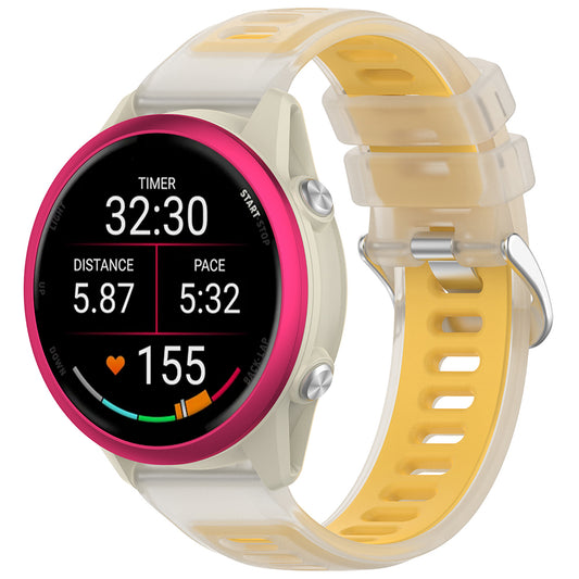 Correia Techsuit W084 para Samsung Galaxy Watch / Huawei Watch Series, 20mm, Amarela