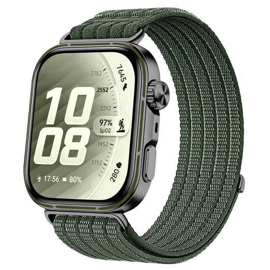 Correia Techsuit W085 para Huawei Watch Fit 5, Verde Escuro