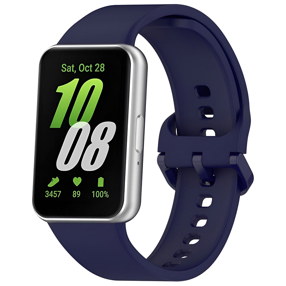 Correia Techsuit W086 para Samsung Galaxy Fit3 R39M, Azul Marinho