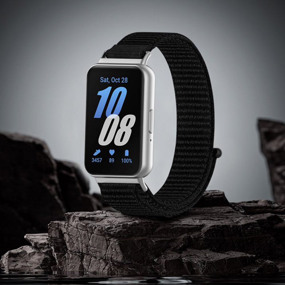 Techsuit W087 Strap for Samsung Galaxy Fit3 R39M, Black