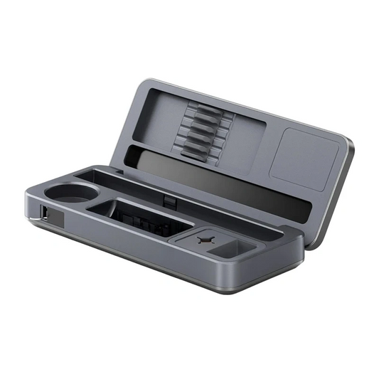 Caixa de Armazenamento de Ferramentas para Ferro de Soldar Fnirsi HS-02A