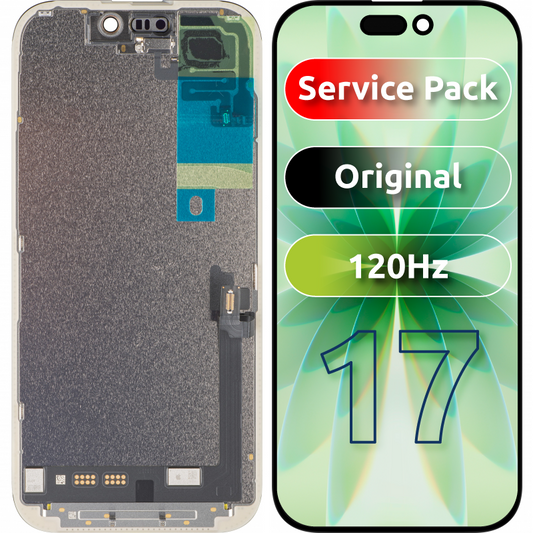 Display com Touchscreen Apple iPhone 17, com Moldura, Preto, Service Pack 661-56065
