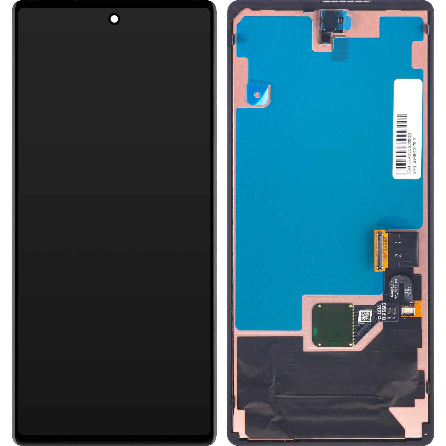 Ecrã tátil do Google Pixel 6, Service Pack G949-00175-01