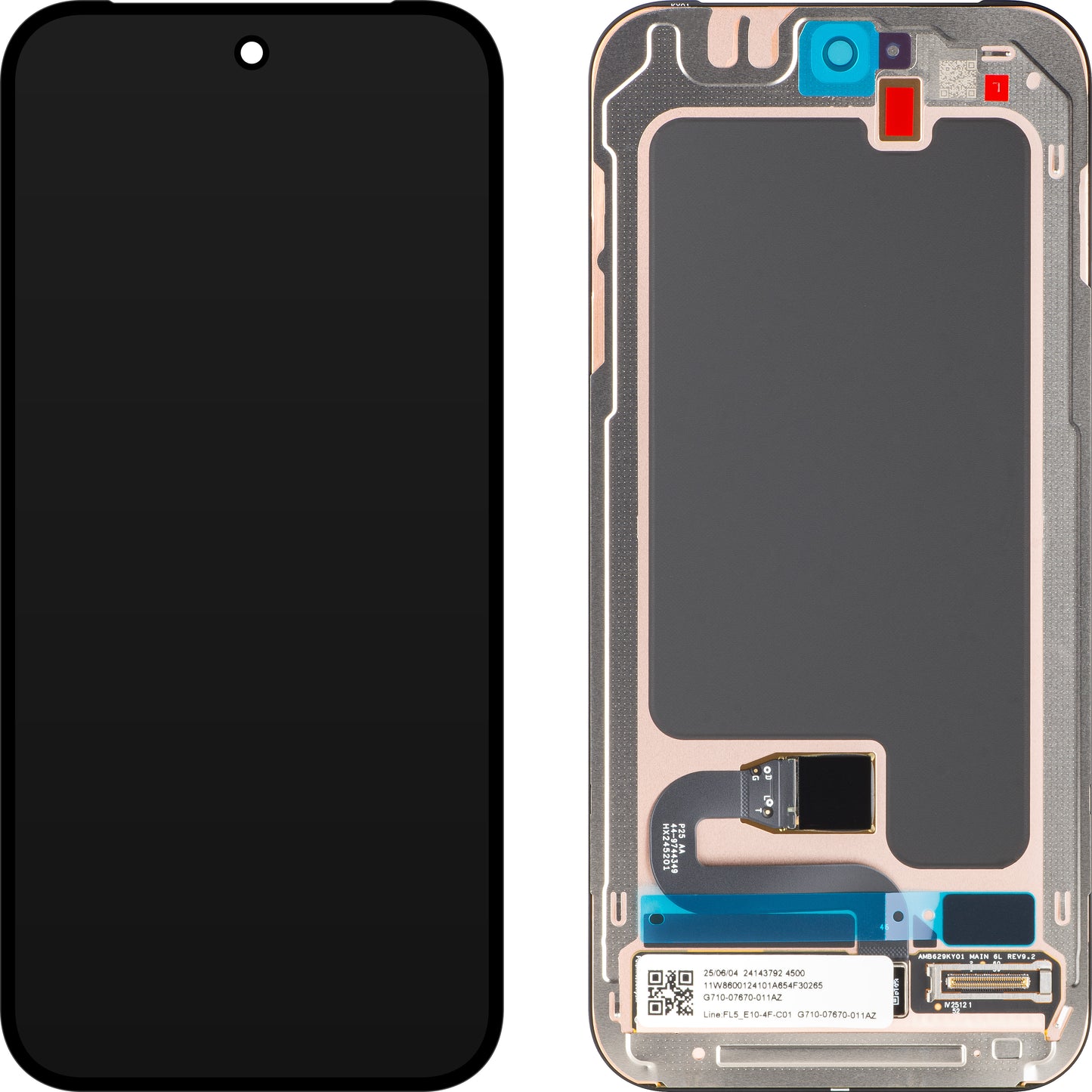 Display com Touchscreen Google Pixel 10, Service Pack G949-01507-00