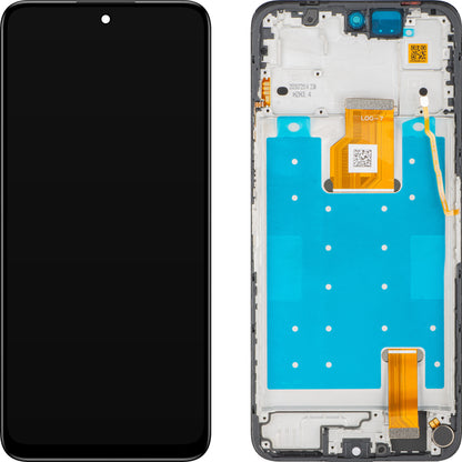 Display com Touchscreen Honor X7d 5G / 400 Smart 4G / X7d 4G, com Moldura, Preto, Service Pack 0235AQWY