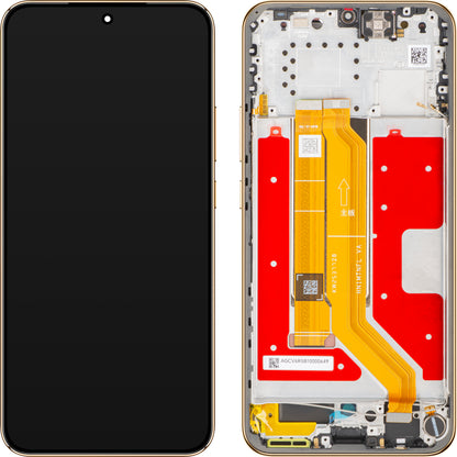 Display com Touchscreen Honor Magic8 Lite, com Moldura, Vermelho (Castanho Avermelhado), Service Pack 0235ARVF
