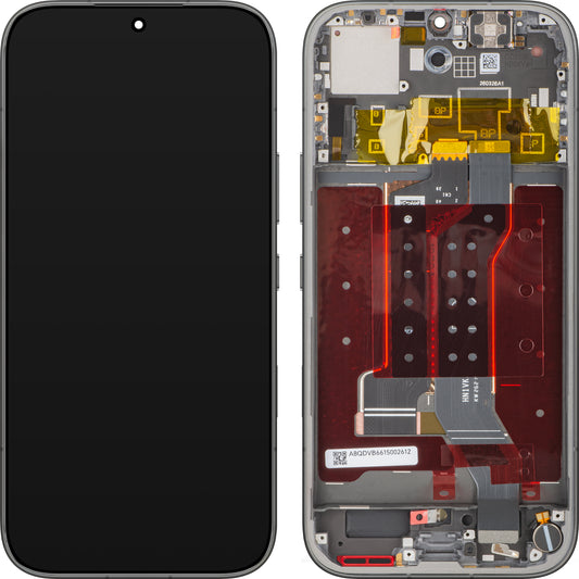 Ecrã com Touchscreen Honor 600 Pro, com Moldura, Preto, Service Pack 0235ATTU