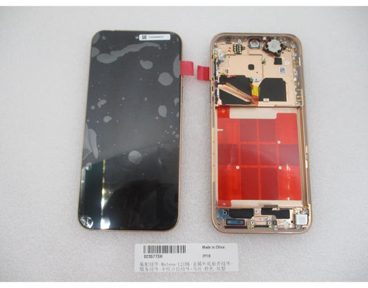 Ecrã com Touchscreen Huawei Pura 90s Pro, com Moldura, Laranja (Orange Soda), Service Pack 02357TSH