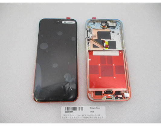 Ecrã tátil Huawei Pura 90s Pro Max, com moldura, laranja (Orange Ocean), Service Pack 02357TTR
