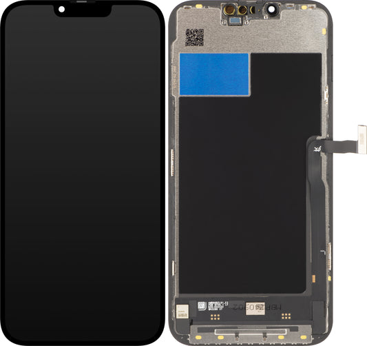 Ecrã tátil JK para Apple iPhone 13 Pro Max, com moldura, versão LCD In-Cell, preto 