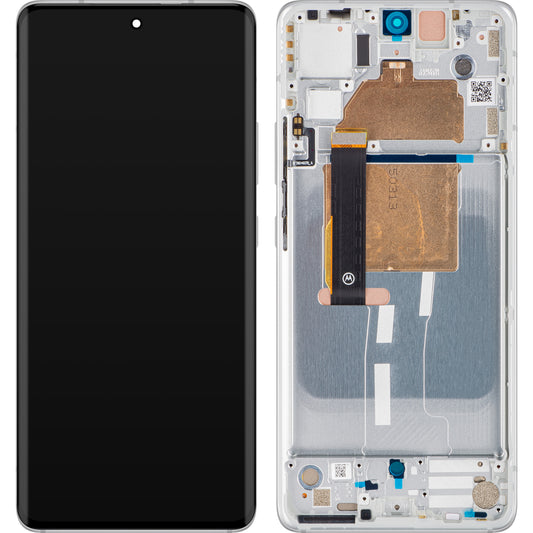 Ecrã tátil Motorola Edge 30 Fusion, com moldura, branco Aurora, Service Pack 5D68C21528