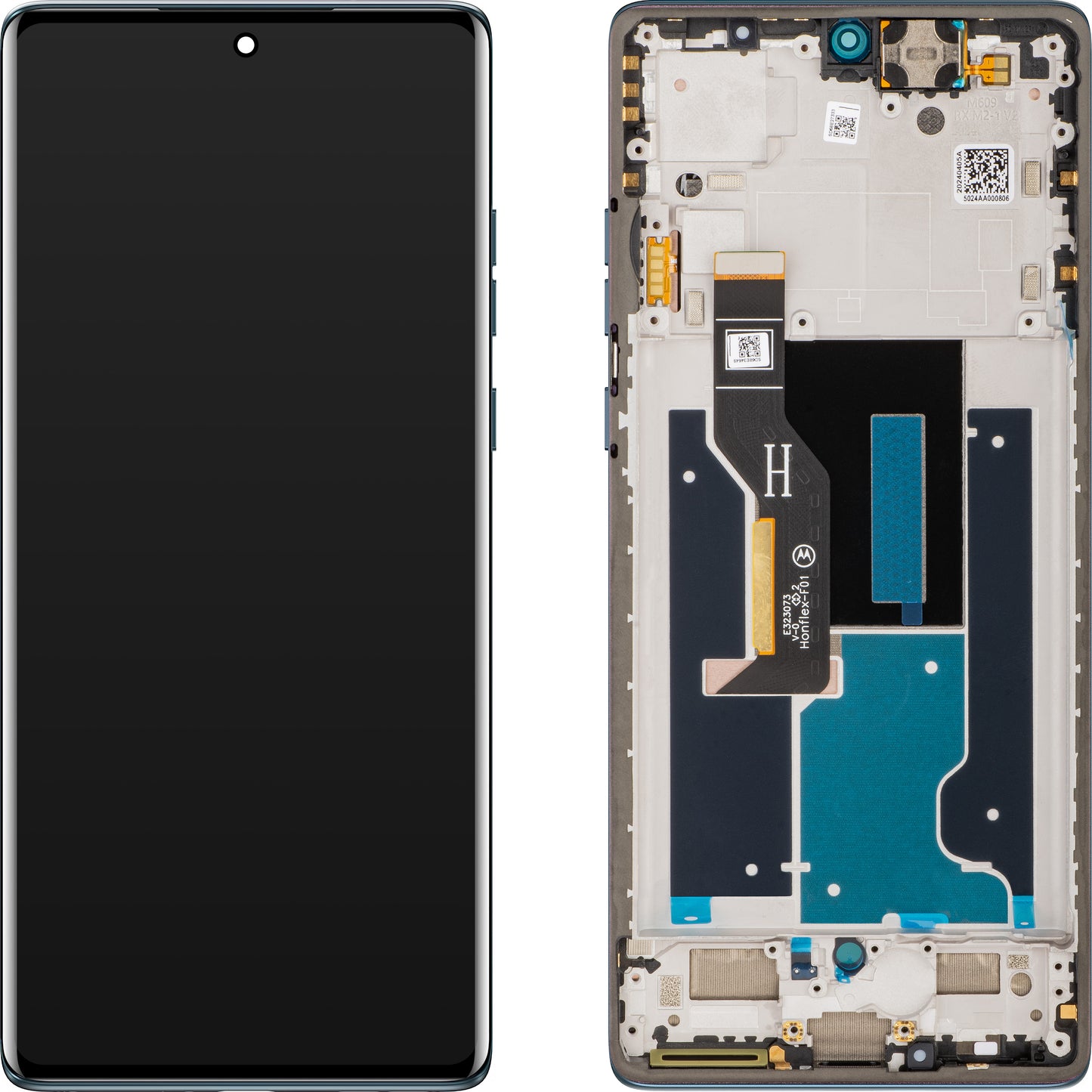 Display com Touchscreen Motorola Edge 50 Fusion, com Moldura, Azul (Forest Blue), Swap 5D68C24361