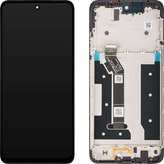 Motorola Moto G35 Ecrã tátil com ecrã tátil, com moldura, preto, Service Pack 5D68C28856 