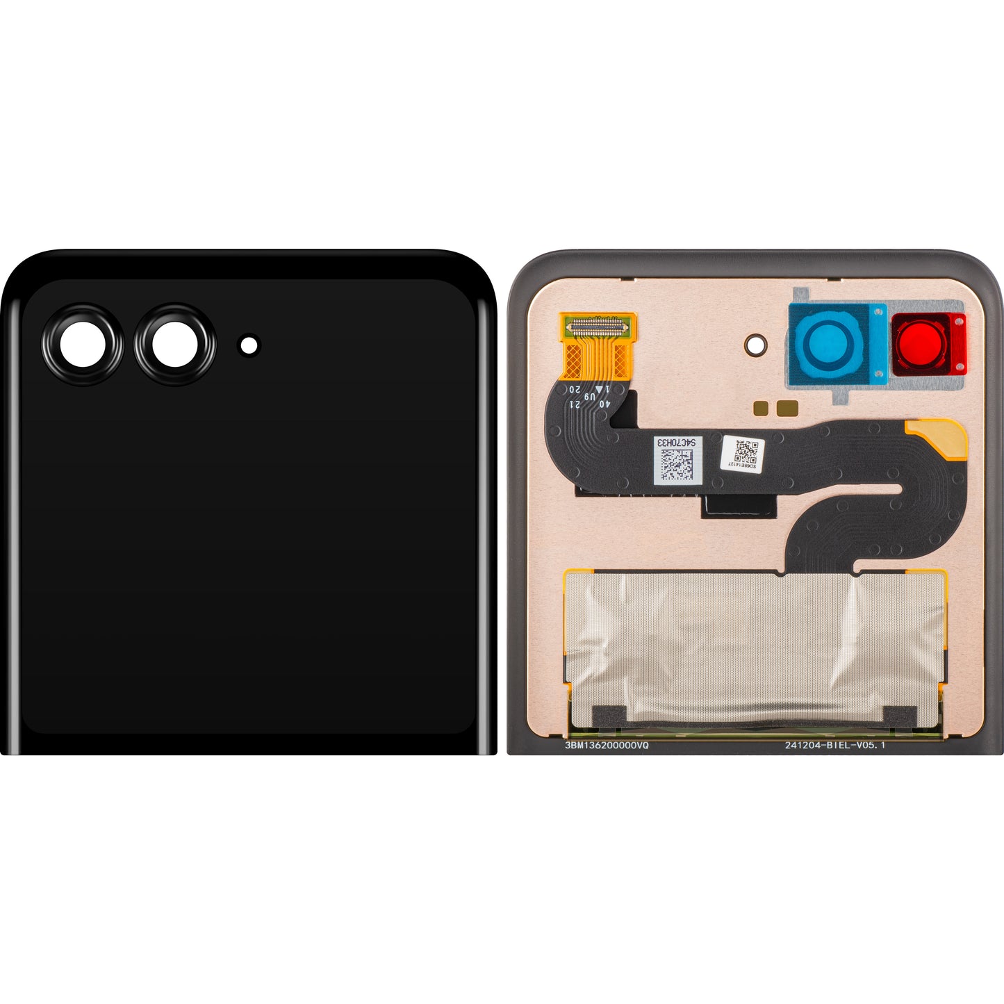 Display com Touchscreen Motorola Razr 2025 / Razr 60, Sub Outer, Service Pack 5D68C29964