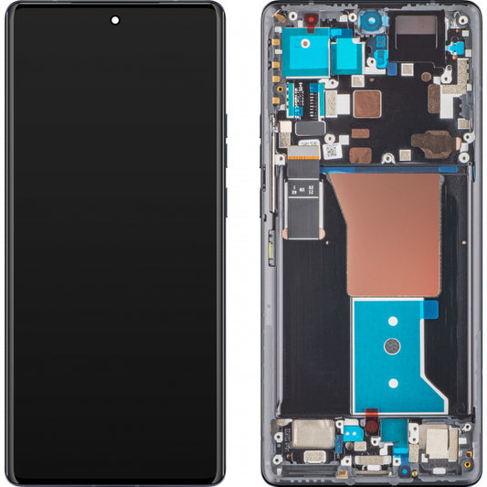 Motorola Edge 40 Pro Display with Touchscreen, with Frame, Black (Interstellar Black), Swap 5D68C22010