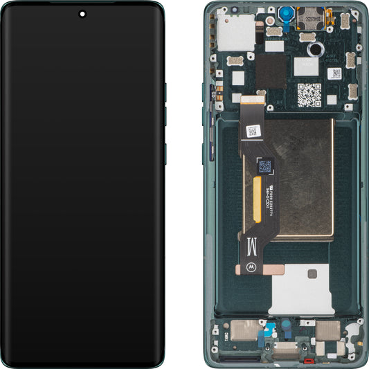 Ecrã com ecrã tátil Motorola Edge 50, com moldura, Verde (Jungle Green), Swap 5D68C25136