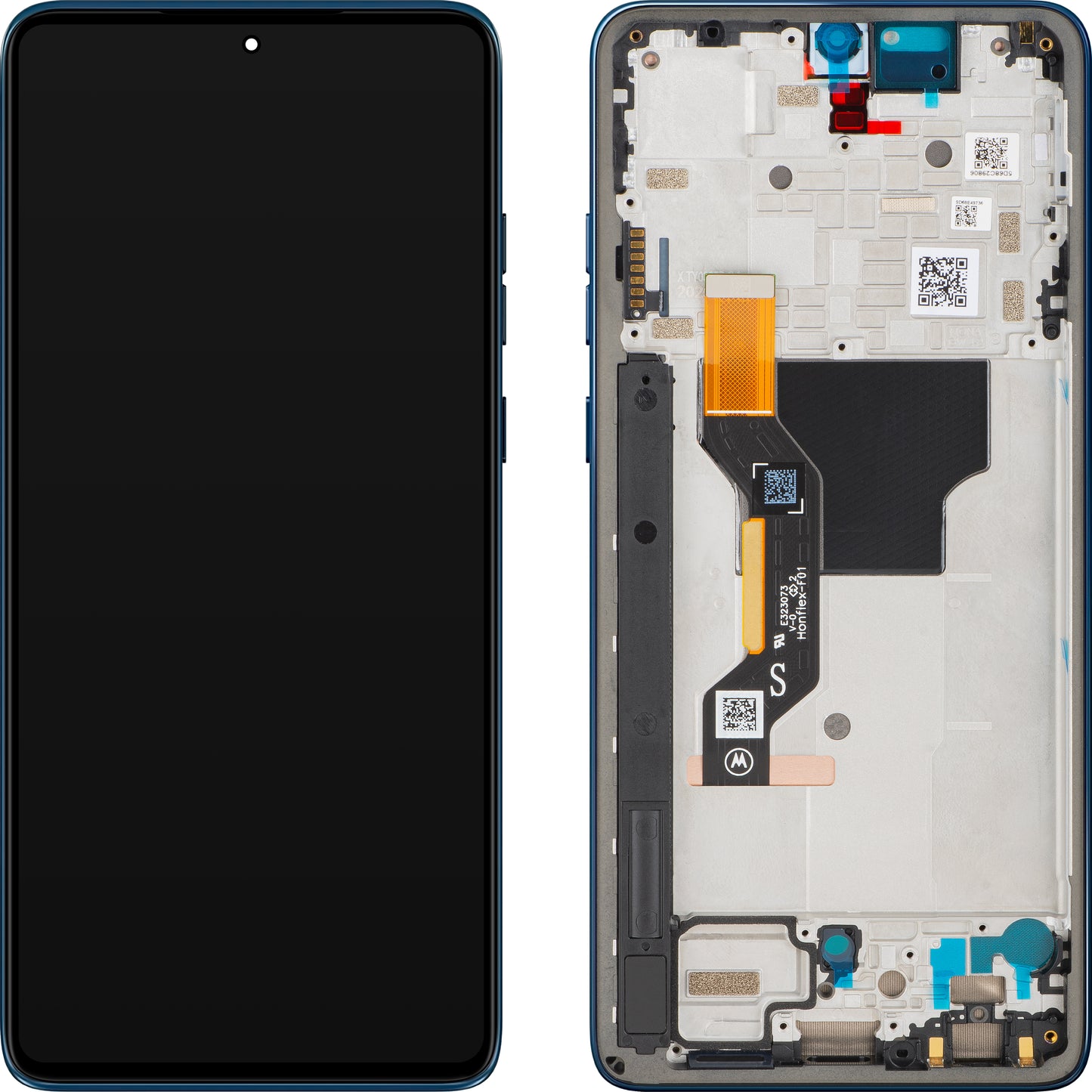 Display com Touchscreen Motorola Moto G Stylus 5G (2025), com Moldura, Azul-marinho (Gibraltar Sea), Service Pack 5D68C29806