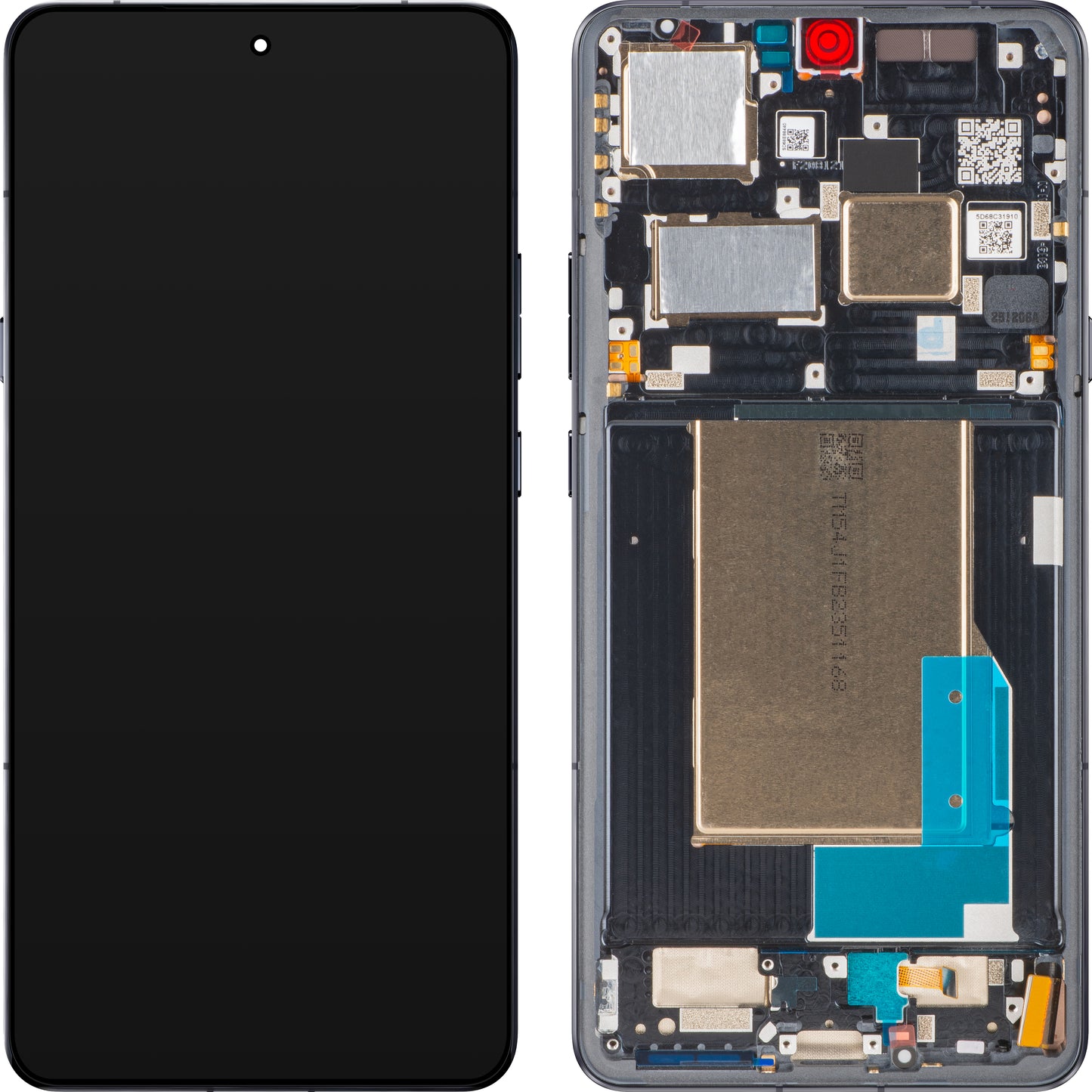 Display com Touchscreen Motorola Edge 70 Ultra / Signature, com Moldura, Preto, Service Pack 5D68C31910