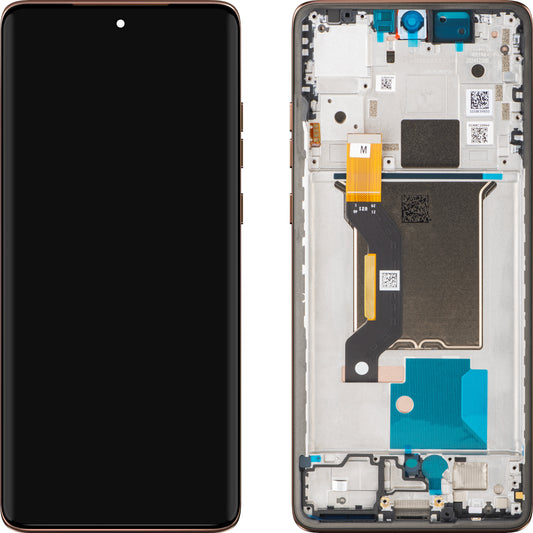 Display com Touchscreen Motorola Edge 60 Fusion, com Moldura, Marrom (Mocha Mousse), Service Pack 5D68C30578