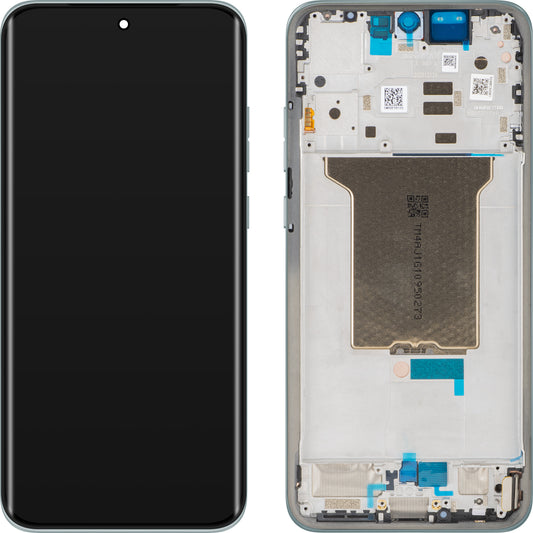 Ecrã com Touchscreen Motorola Edge 70 Fusion+ / Edge 70 Fusion, com Moldura, Turquesa (Pantone Blue Surf), Service Pack 5D68C32057