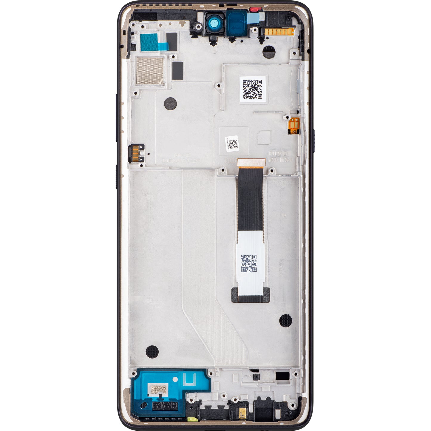 Ecrã tátil Motorola Moto G 5G, com moldura, cinzento, Service Pack 5D68C17616