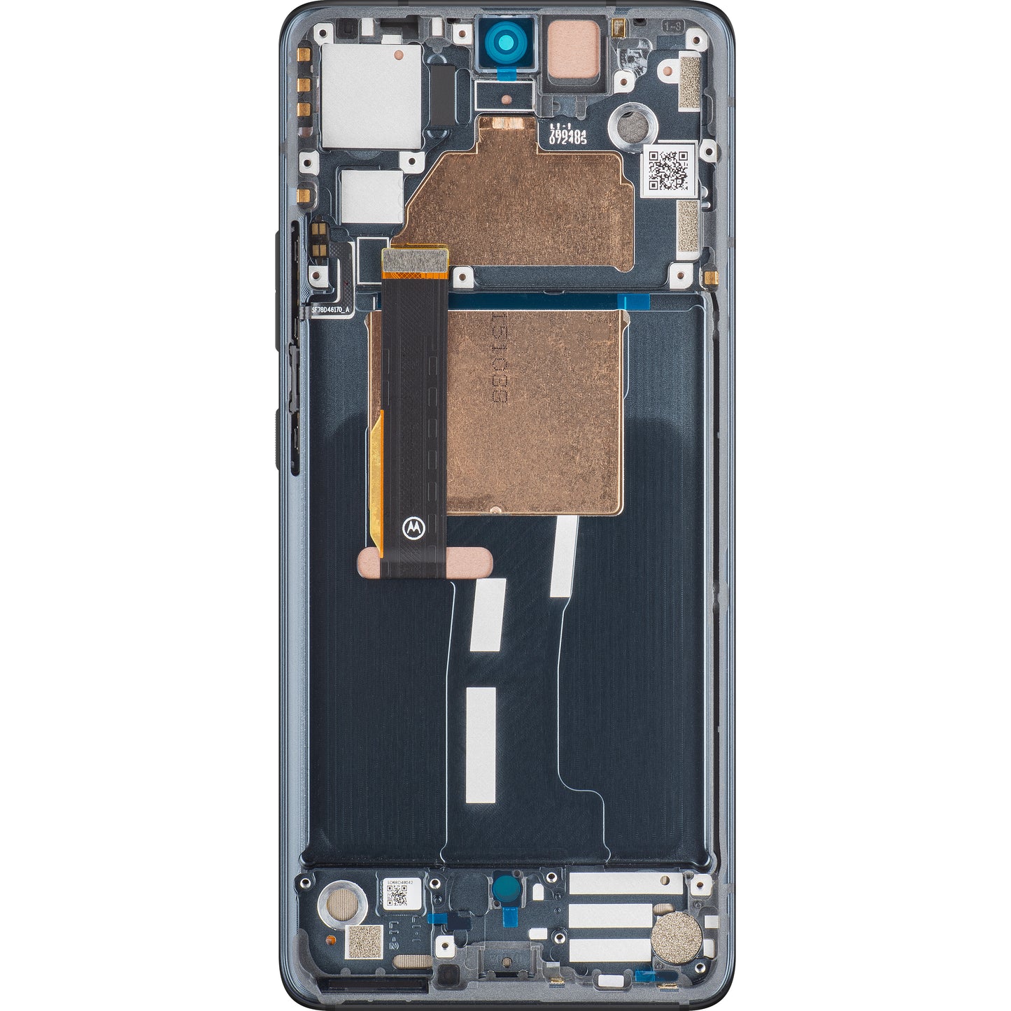 Ecrã tátil Motorola Edge 30 Fusion, com moldura, preto (cinzento cósmico), Service Pack 5D68C21527 