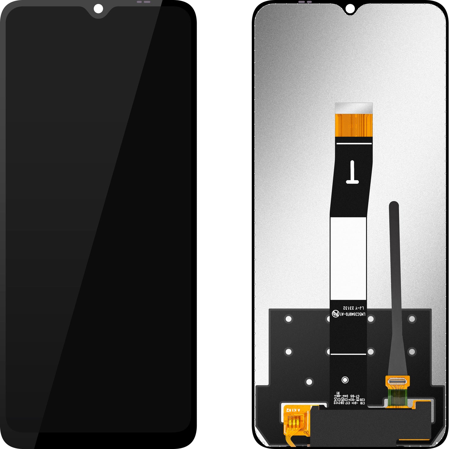 Display com Touchscreen MP compatível com Xiaomi Redmi 11A / 12C / Poco C55