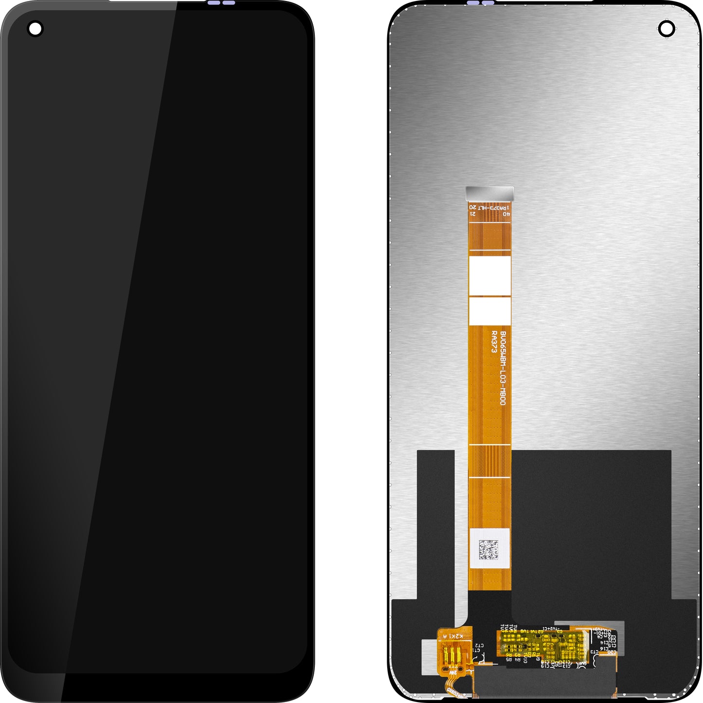 Display com Touchscreen MP compatível com Realme 7i / C17
