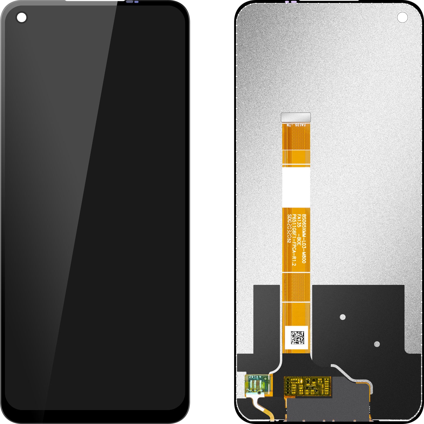 Display com Touchscreen MP compatível com Oppo A52 / A72 / A92
