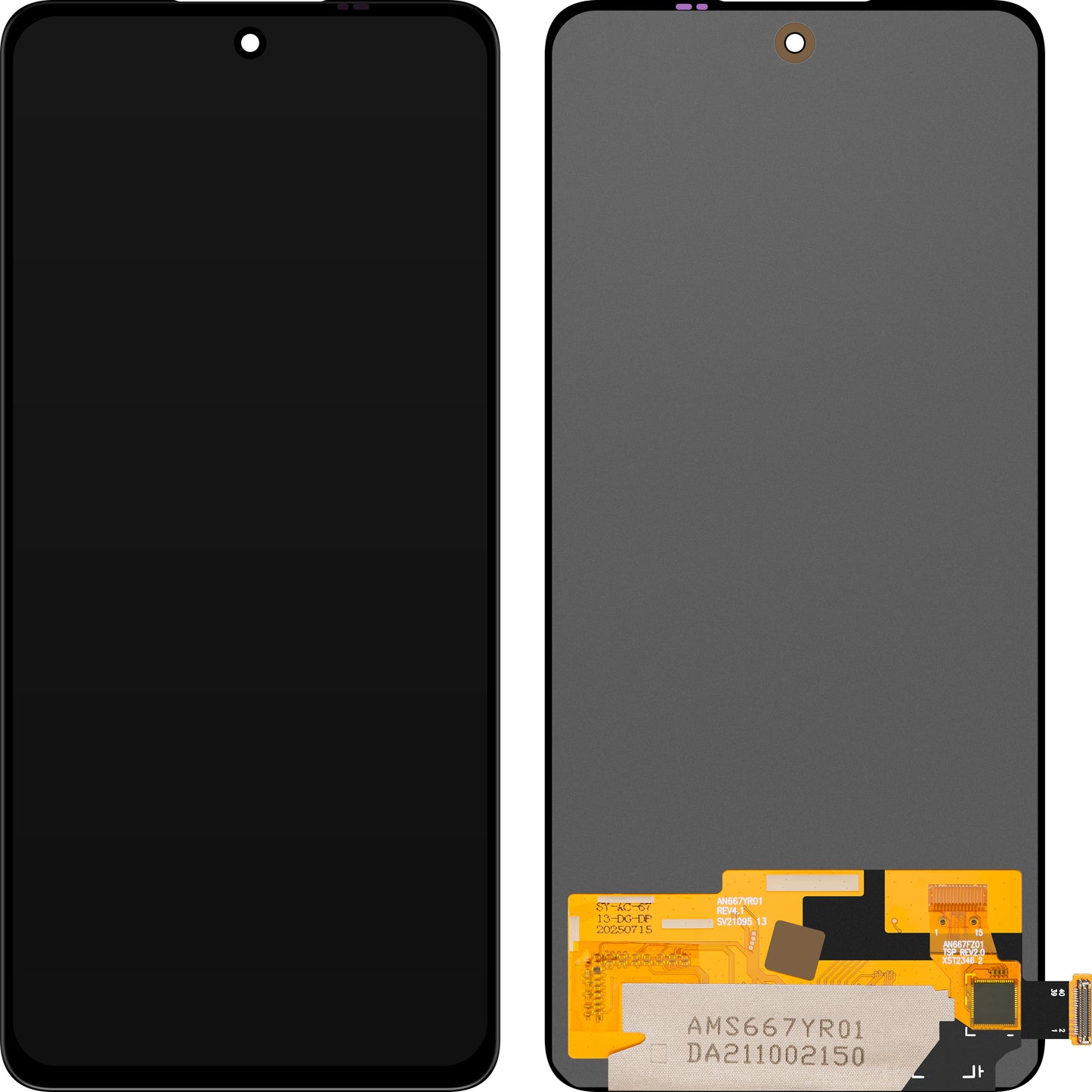 Display com Touchscreen MP compatível com Xiaomi Redmi Note 14 5G