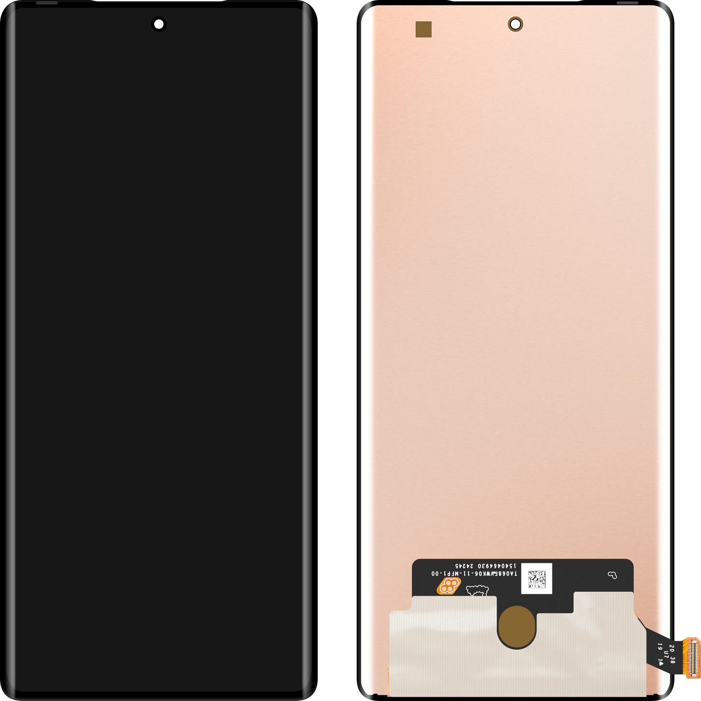 Display com Touchscreen MP compatível com Tecno Camon 30S / 30S Pro / 40 Pro / 40 Pro 4G / Spark 20 Pro+, Versão OLED