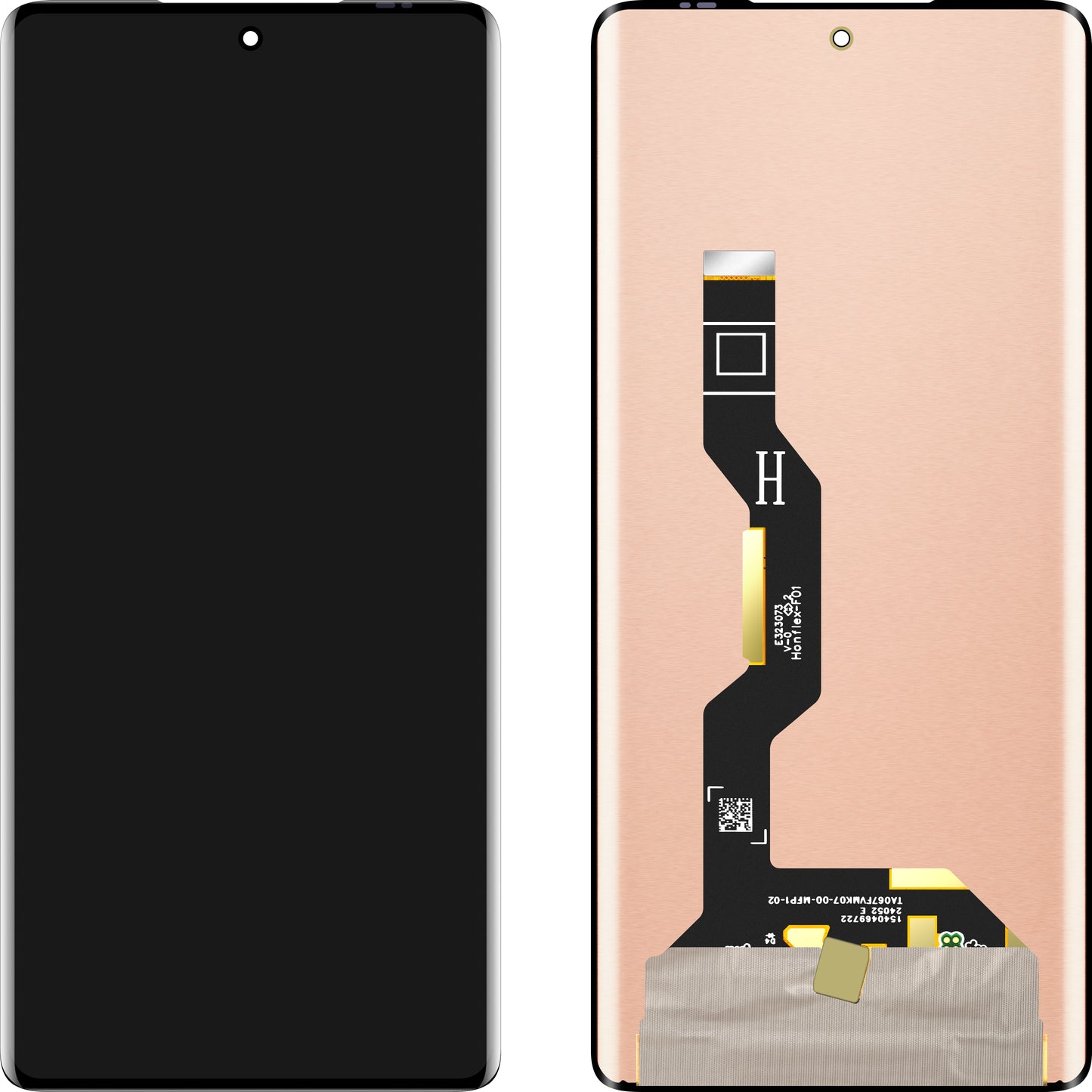 Display com Touchscreen MP compatível com Motorola Edge 50 Fusion