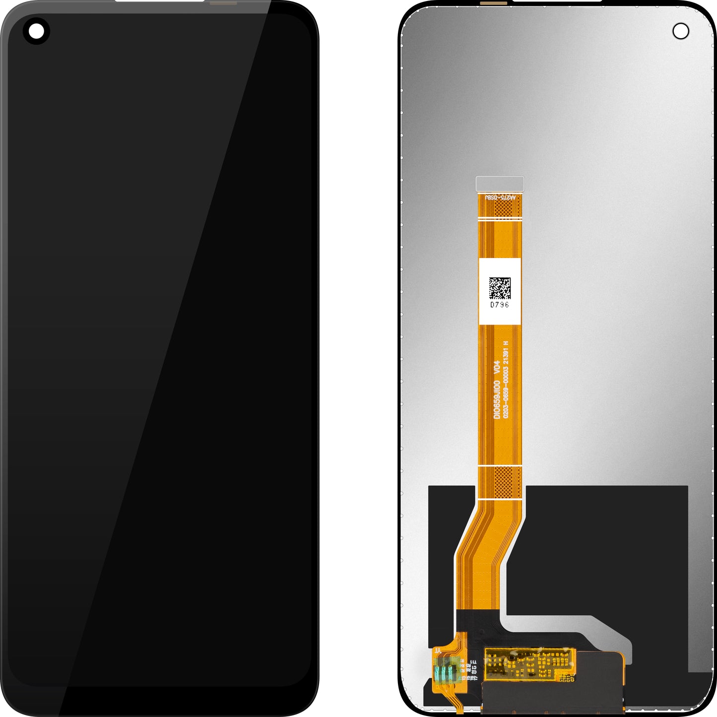 MP Touchscreen Display compatible with Realme Q3s / Q3t / Q5