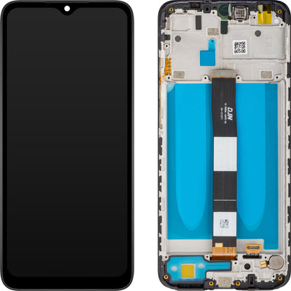 Display com Touchscreen MP compatível com Xiaomi Redmi 9C NFC / 9C / 9A, com Moldura, Preto